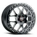 Weld Solana Beadlock 17x10 / 5x114.3 BP / ET0 / 78.1mm Bore - Gloss Black MIL DIA Wheel