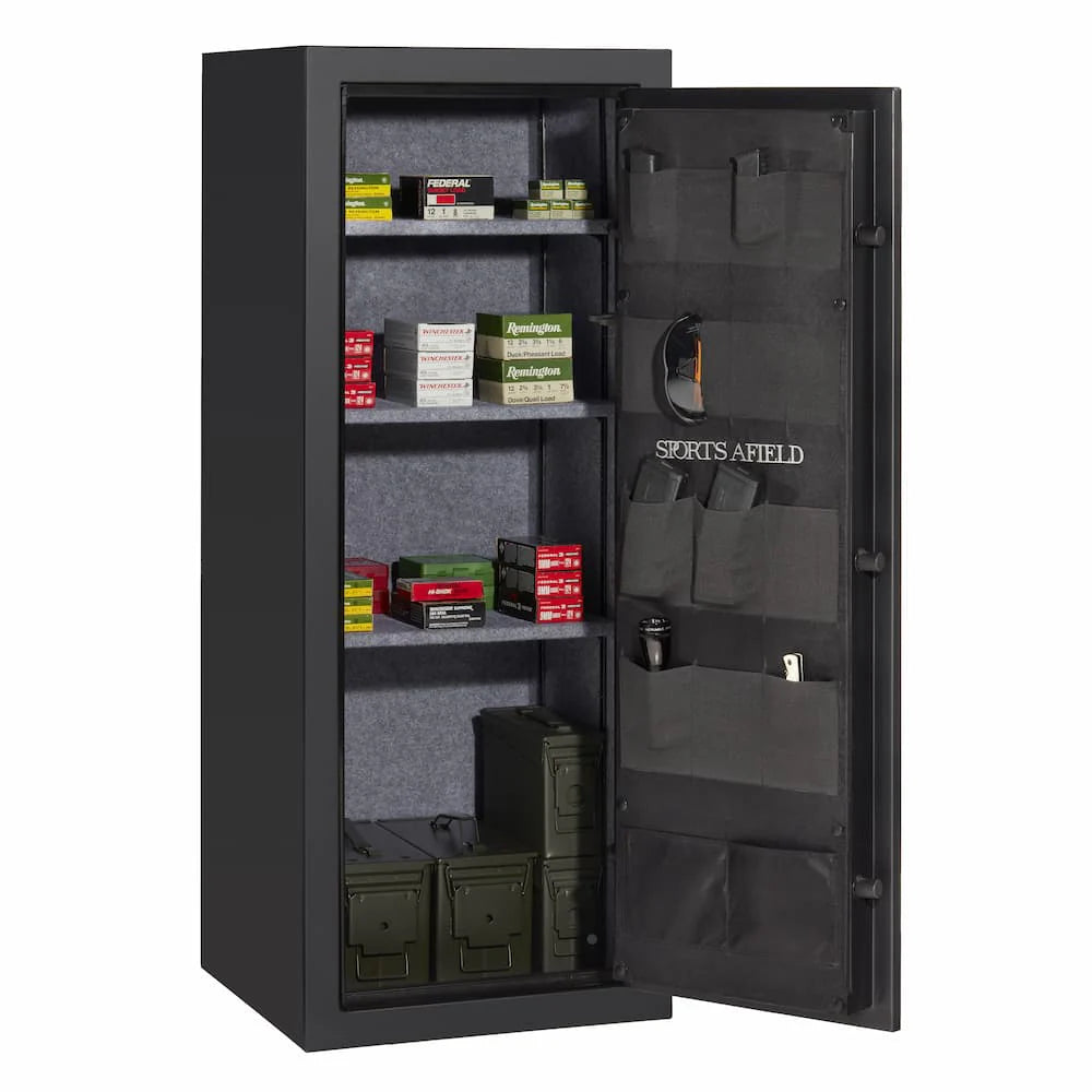 SPORTS AFIELD TACTICAL 8 + 2GUN 40 MIN FIRE AND WATERPROOF SAFE