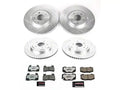 Power Stop 14-19 Chevrolet Corvette Front & Rear Z26 Street Warrior Brake Kit