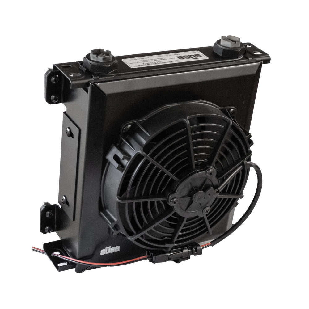 Series-3 Oil Cooler - 60-Row w/2 12-Volt Fans