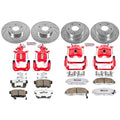 Power Stop 03-07 Honda Accord Front & Rear Z23 Evolution Sport Brake Kit w/Calipers