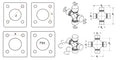 FLANGE YOKE