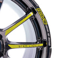 Gram Lights 57NR 18X9.5 +38 5x114.3 Rays Black Metal Coat (RB)