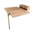 TEAK ROUND TABLE TOP (SANDED)