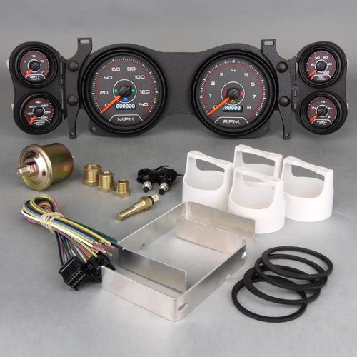 Gauge Kit Firebird 70-81 CFR Blue