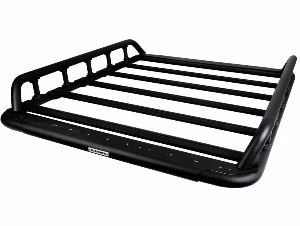 SRM500 65IN FLAT PLATFORM RACK WITH DUAL RAIL KIT TEXTURED BLACK