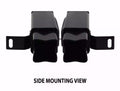 17C F250/F350/F450 SUPER DUTY HITCH BAR REVERSE 7IN LED FLOOD LIGHT KIT BLACK