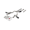 Flowmaster cat-back exhaust close-up