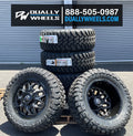 D875 22X8.25 8X6.5 GBLK GTCC 104MM