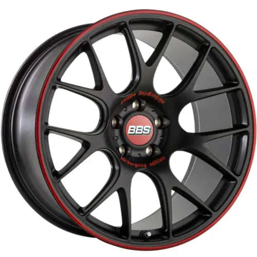 BBS black auto part