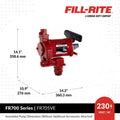 230V 50/60Hz AC No Accessories 3/4IN BSPT Threads