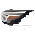 CAPA 1920 KA OPTMA HALOGEN HEADLIGHT ASSY LH