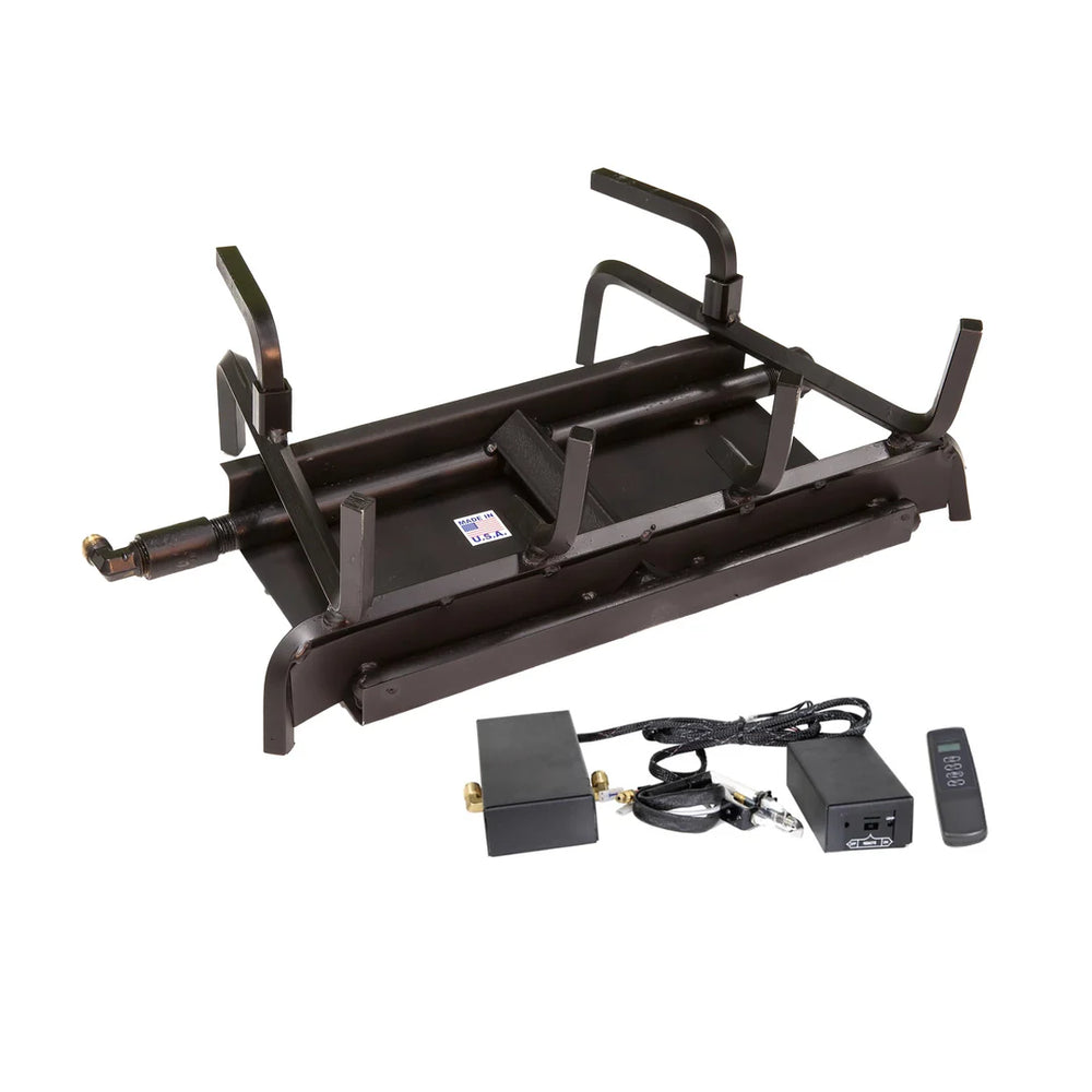 ASSEMBLED 36IN 2 BURNER PROPANE W/SAFETY PILOT SYSTEM
