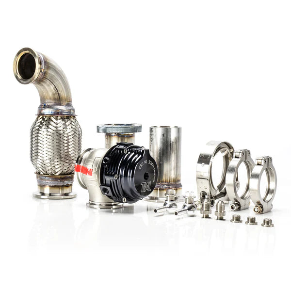 ~(14 lbs. 14X14X14)~ 2008-10 6.4 Power Stroke Waste Gate Kit. (Tial MV-S/R Wastegate SS Elbow and Flex Weld Spigot Regulator Fitting Clamps and Signal Hose)