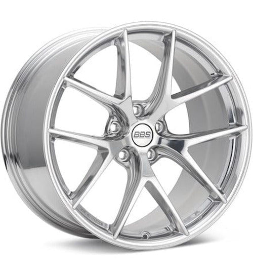 BBS CI-R 19x9 5x120 ET44 Ceramic Polished Rim Protector Wheel -82mm PFS/Clip Required