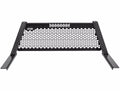 HONEY COMB HEADACHE RACK WITH LEOPARD UPRIGHTS SMOOTH BLACK CENTER SIZE 1