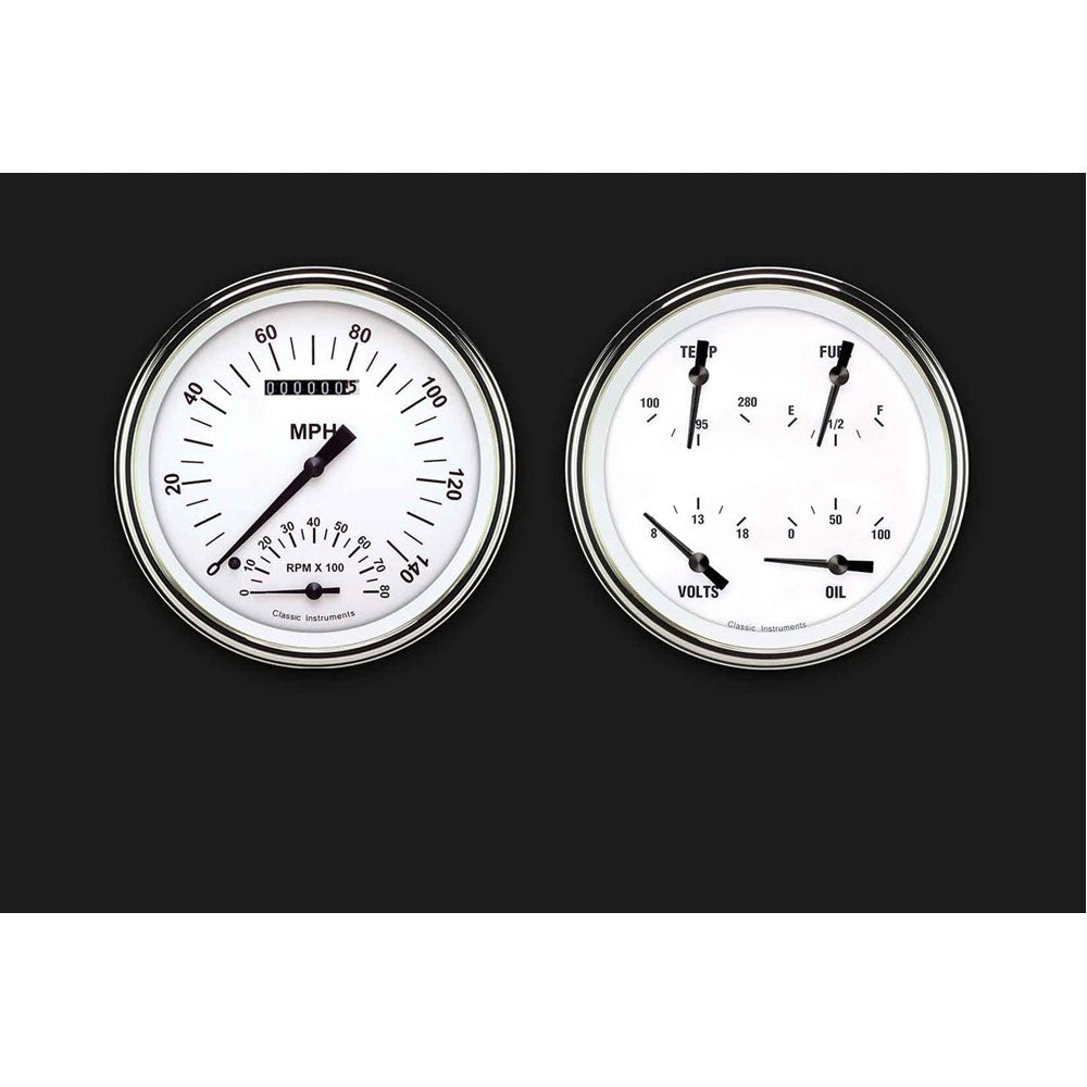 WHITE HOT 5IN SPEEDTACH & QUAD-GM