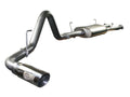 aFe cat-back exhaust detail