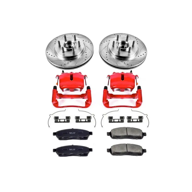 Power Stop 05-08 Ford F-150 Z23 Evolution Kit w/ Calipers - Front