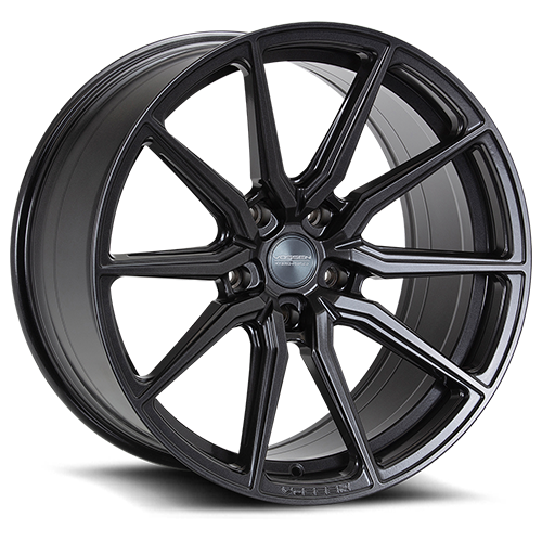 Vossen black auto part