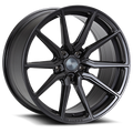 Vossen black auto part