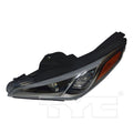 LH HEADLAMP ASSY COMPOSITE HID; W/O DYNAMIC BENDING LIGHT HYUNDAI SONATA 20152017
