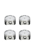Manley Mitsubishi 4G63 Forged Dish Piston Set - 85.50mm Bore 10.50:1