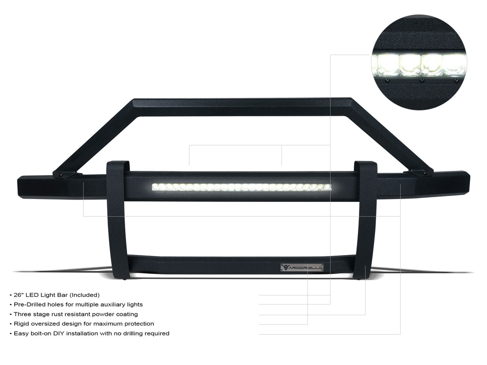 2124 TAHOE/SUBURBAN ARX PRERUNNER GUARD MATTE BLACK