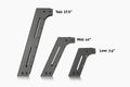 Cali Raised 14-24 Chevy Colorado Overland Bed Rack - Low