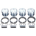 CP Piston & Ring Set Acura/Honda K24 w/ K20A/A2/A3 Bore (87.0mm)-Size (STD)-CR (10:0)-Set of 4