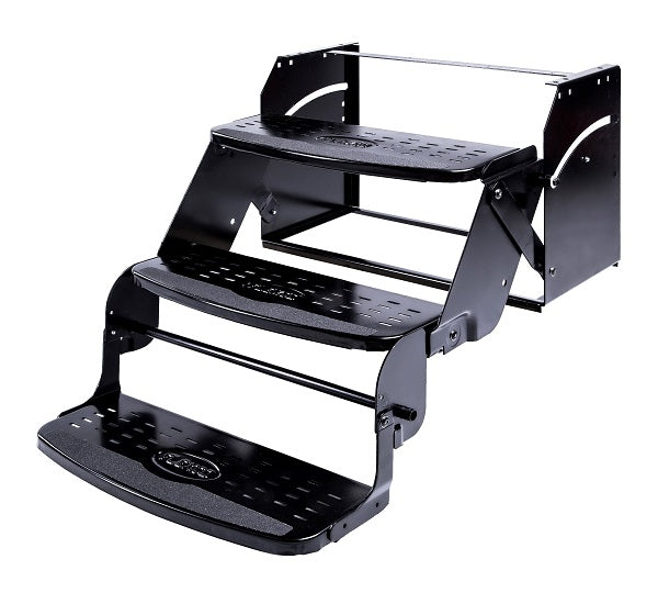 RV MANUAL STEP 24IN W QUAD RADIUS TREADS 8IN RISE