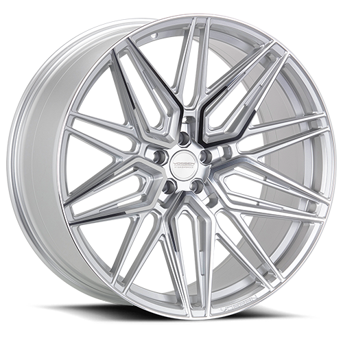 Vossen HF-7 20x10.5 / 5x112 / ET45 / Deep Face / 66.5 - Silver Polished