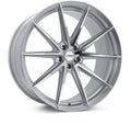 Vossen HFX-2 20x10.5 - 5x112 - ET45 - Deep - 66.5 - Silver Polished Wheel