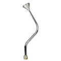 ES SHIFTER GM 4L80 CHROME 16IN BENCH BEND LEVER MUSHROOM KNOB