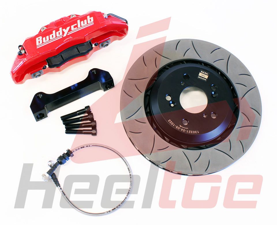 RED CALIPER/DRILLED ROTOR