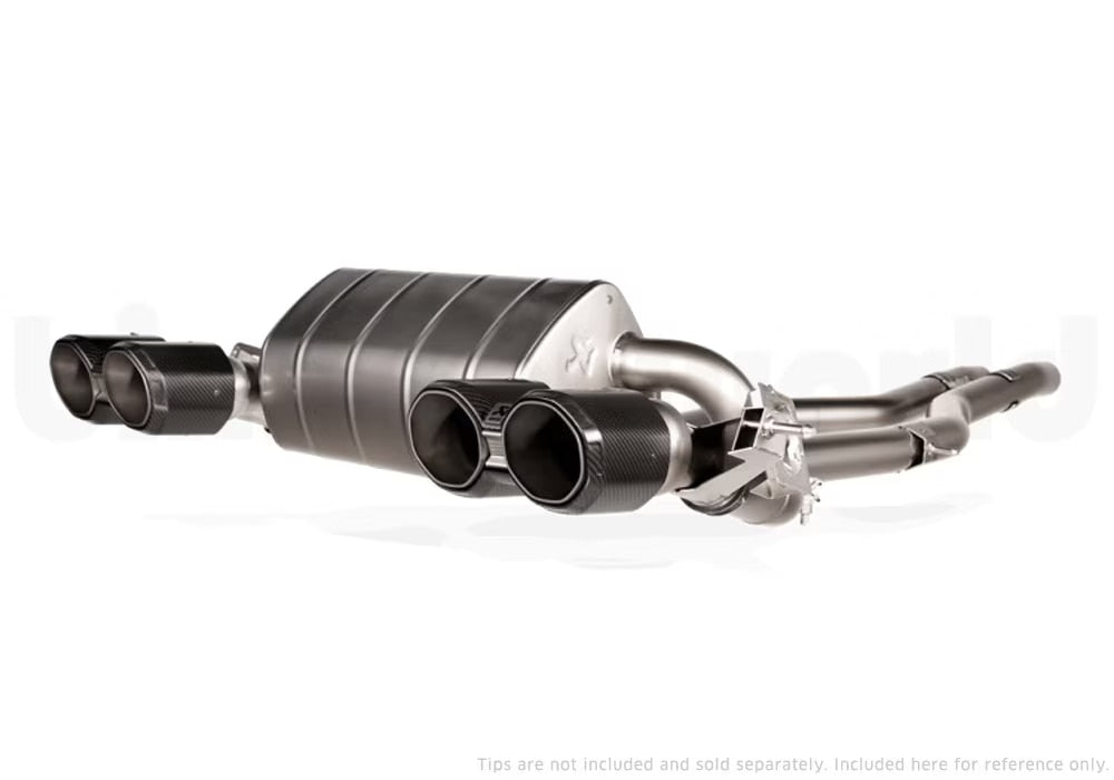 Akrapovic 2023 BMW M2 (G87) Slip-On Line (Titanium) (Req. Tips)