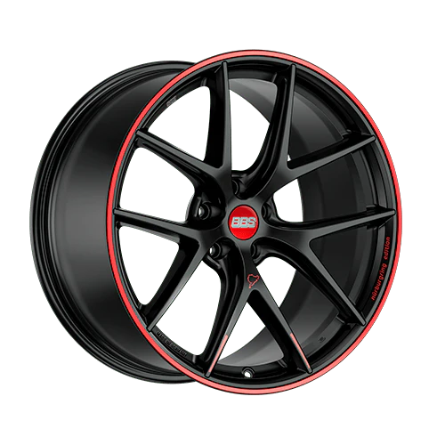 BBS black auto part
