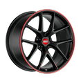 BBS black auto part