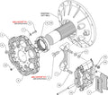 Wilwood auto part close-up