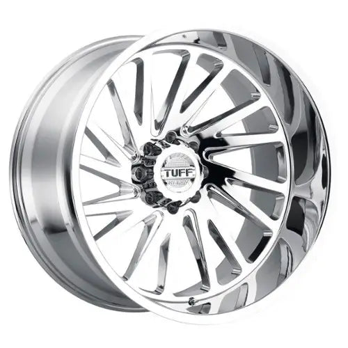 TUFF T2A 24X14 8/165 ET-7 CHROME