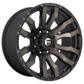 Fuel Wheels black auto part