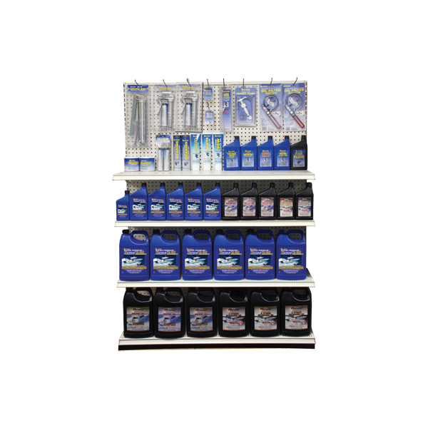 OIL DISPLAY 4' W/RACK
