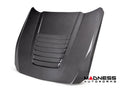 Anderson Composites 2024 Ford Mustang S650 Double-Sided Carbon Fiber Hood