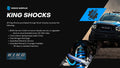 King Shocks 2022+ Toyota Tundra 2.5 Dia. Front Remote Reservoir Coilover (Pair)