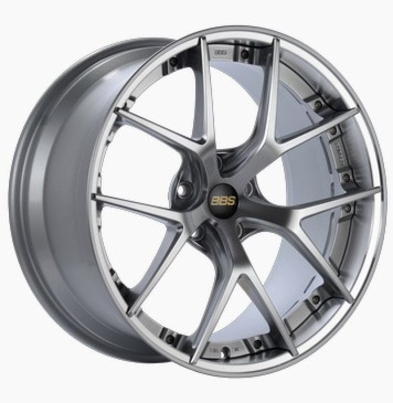BBS red auto part