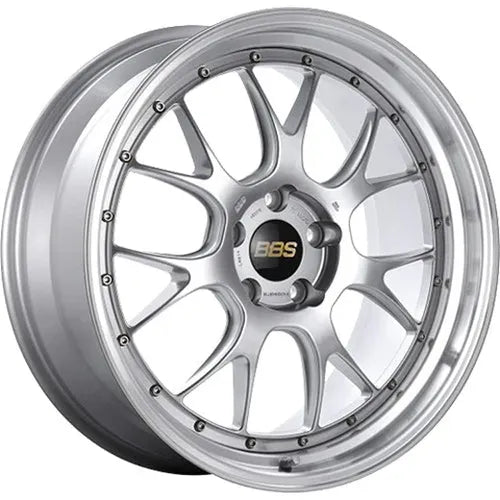 BBS LM-R 19x11 5x130 ET63 CB71.6 Diamond Silver Center Diamond Cut Lip Wheel