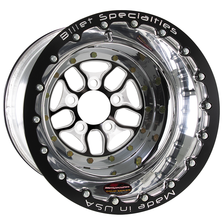 COMP 7 DBL 15X14 6.5' BS 65 BP BLK
