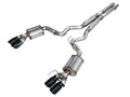 AWE Tuning black cat-back exhaust