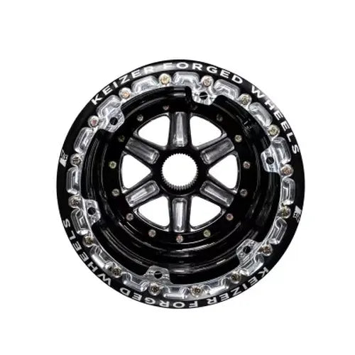Wheel Splined 15x17 Blk Outer Beadlock 6in BS