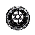 Wheel Splined 15x17 Blk Outer Beadlock 6in BS